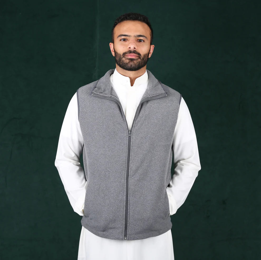 Men's Winter Vest - Dark Grey