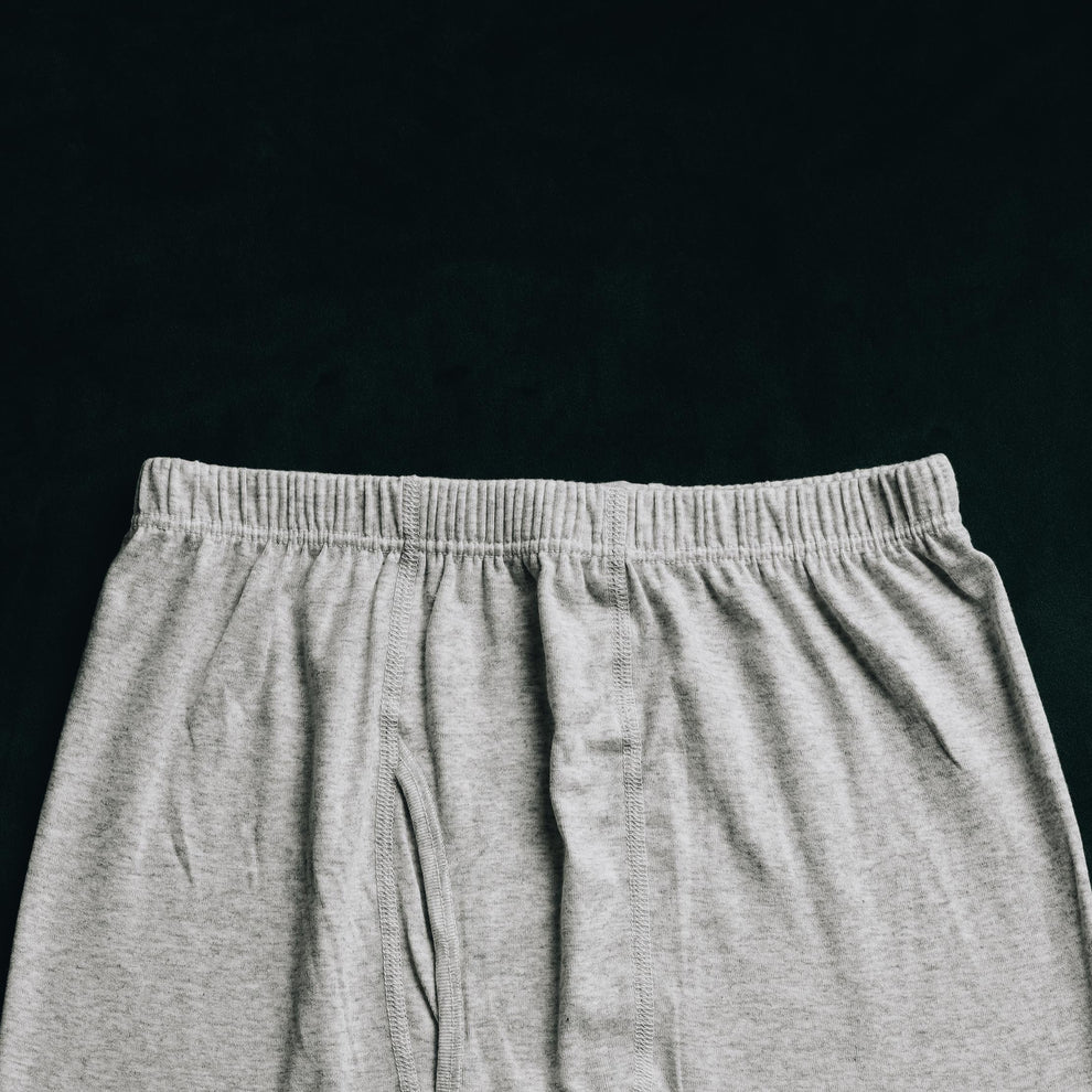 Bottom Underwear - Open Front - Korean - Light Grey