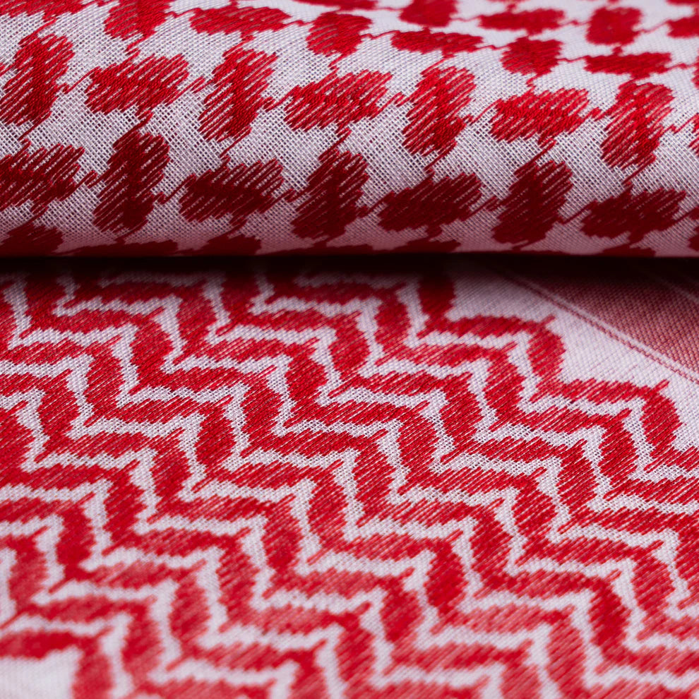 Premium Men’s Red & White Shemagh