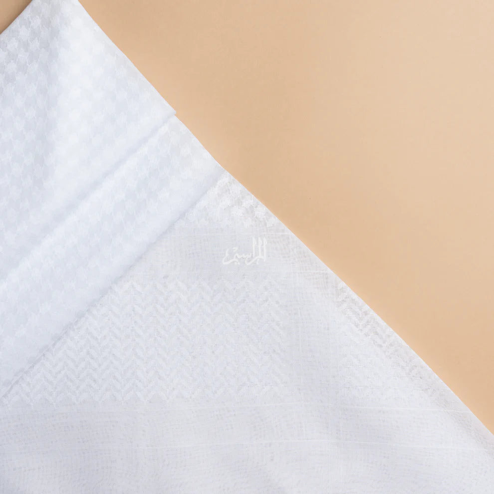 Premium Men’s White Shemagh