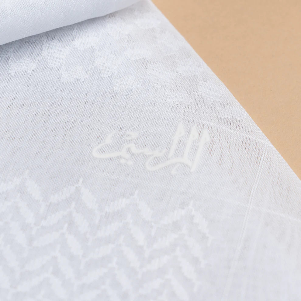 Premium Men’s White Shemagh