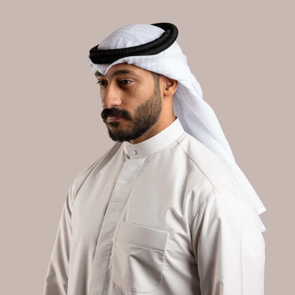 Classic Men’s White Shemagh
