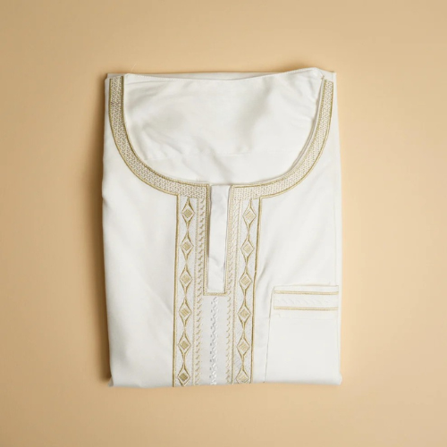 Classic Embroidered Home Dishdasha