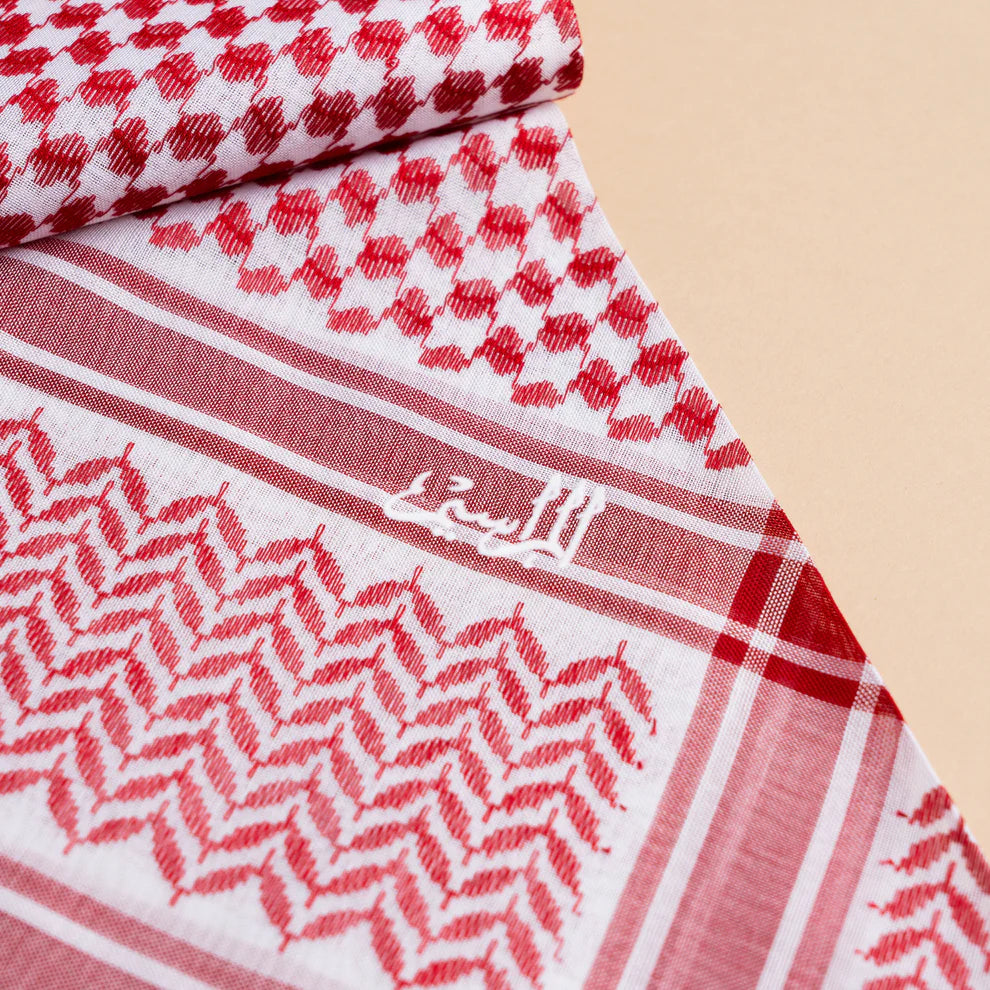Shemagh AlMaraseem for Children - Red