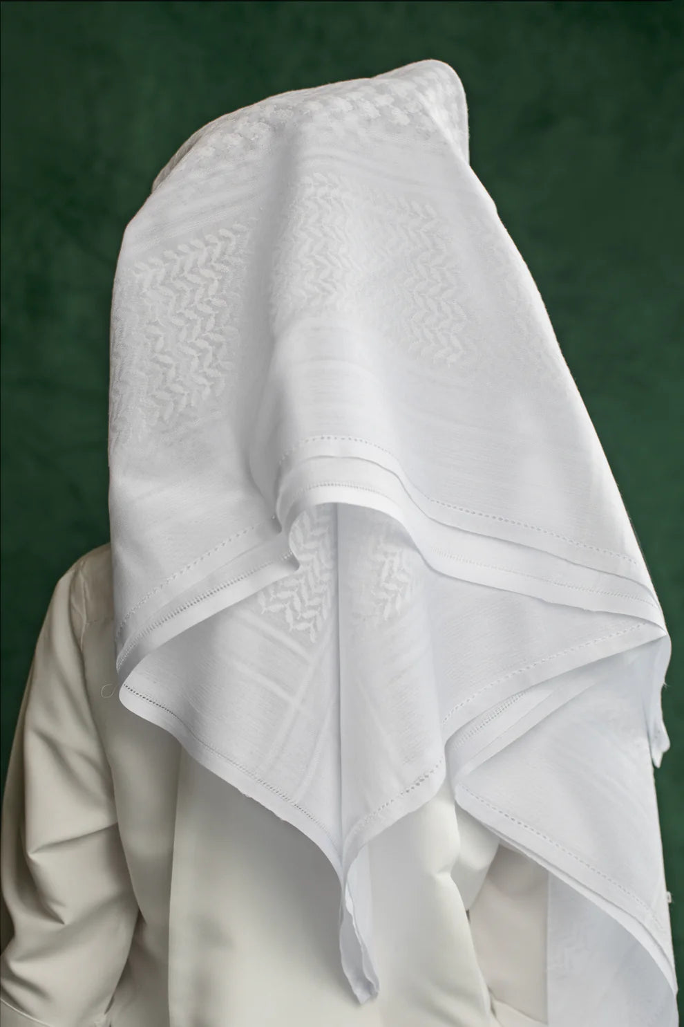 Shemagh AlMaraseem for Children - White
