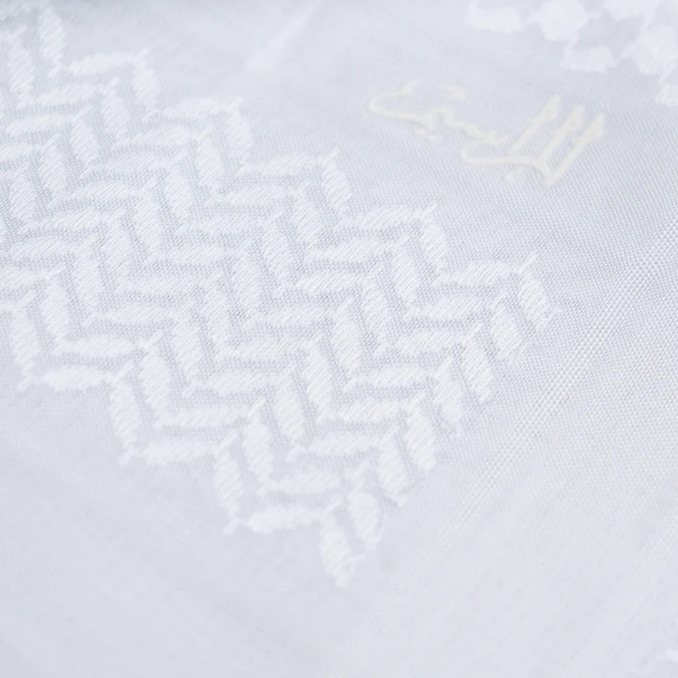 Shemagh AlMaraseem for Children - White