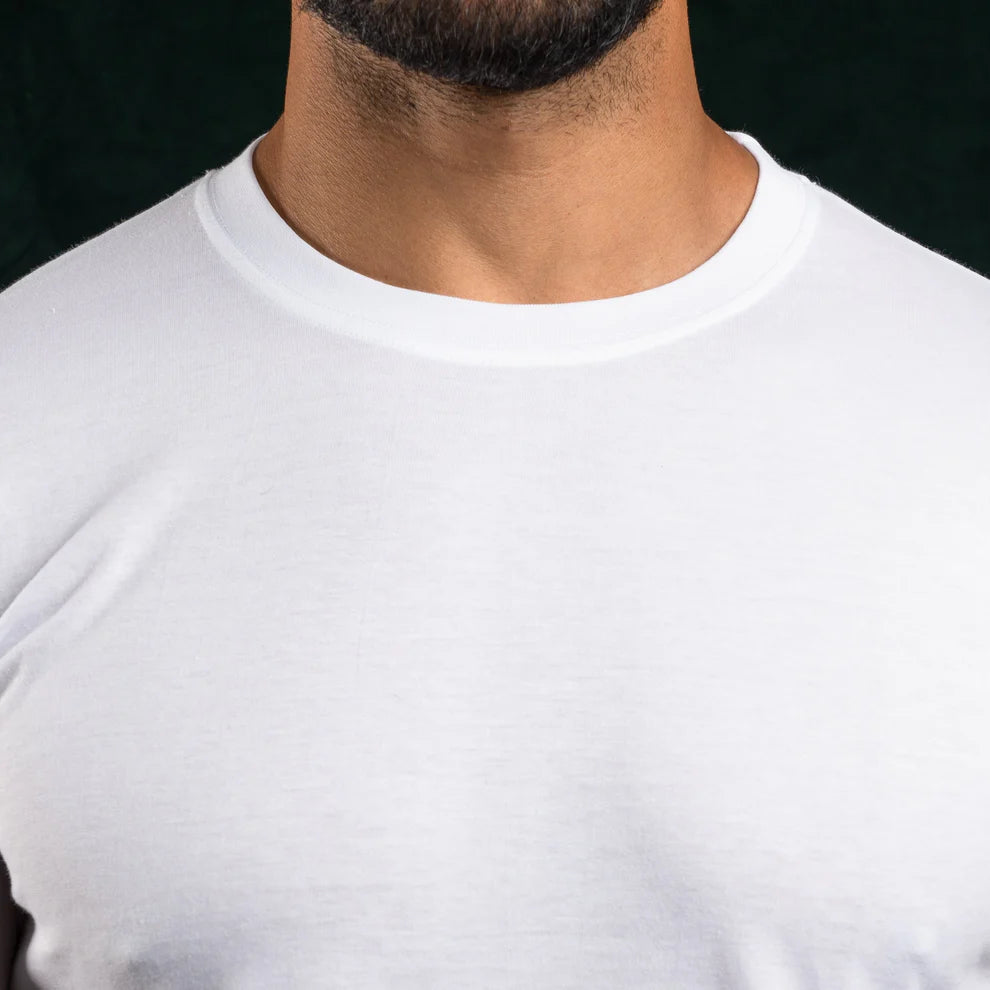 Top Underwear - High Neck Egyptian Cotton.