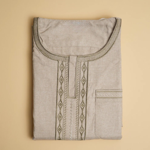 Classic Embroidered Home Dishdasha