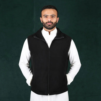 Men's Winter Vest - Black