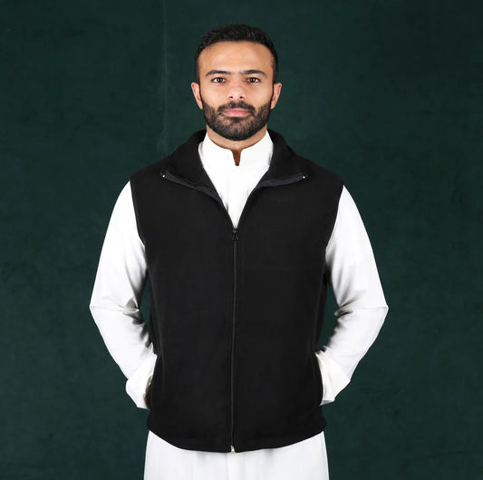 Men's Winter Vest - Black