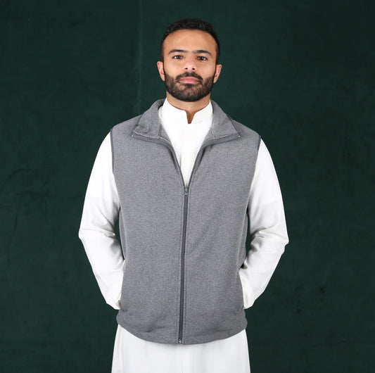 Men's Winter Vest - Dark Grey