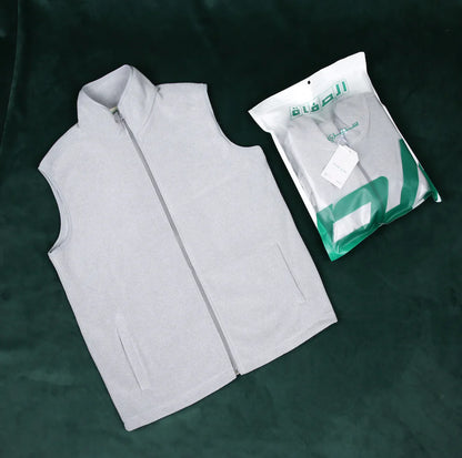 Men's Winter Vest - Light Grey