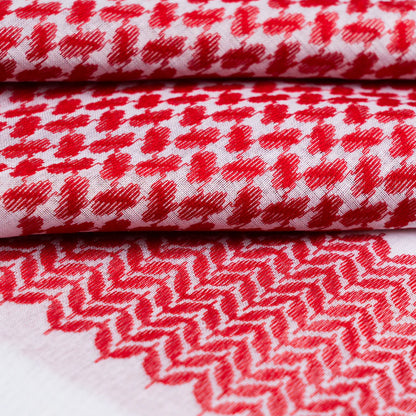 Men’s Classic Red & White Shemagh