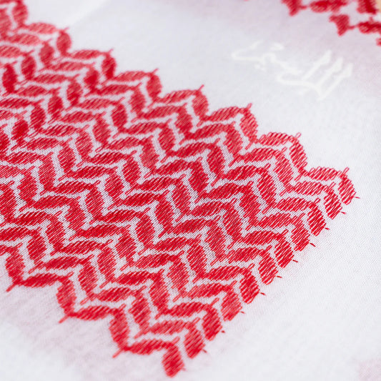 Men’s Classic Red & White Shemagh