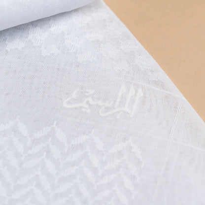Premium Men’s White Shemagh