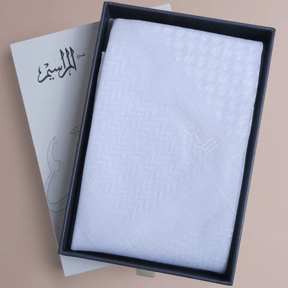 Premium Men’s White Shemagh