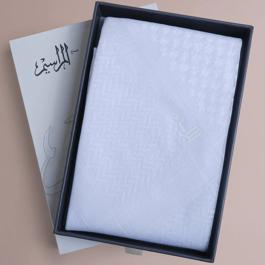 Premium Men’s White Shemagh