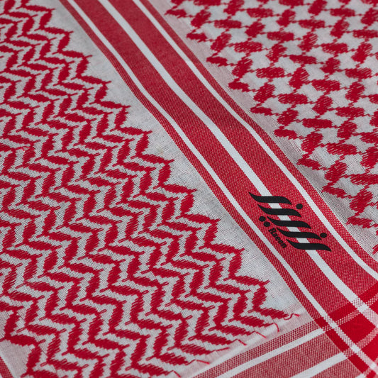 Rzeen Red Shemagh 101