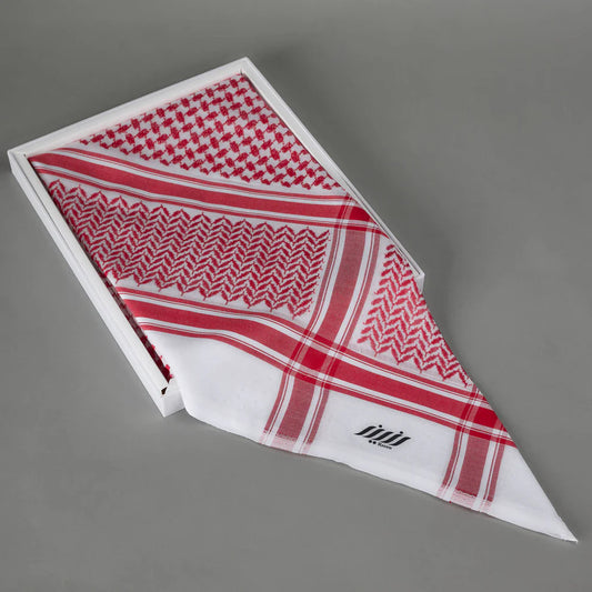 Rzeen Red Shemagh 303