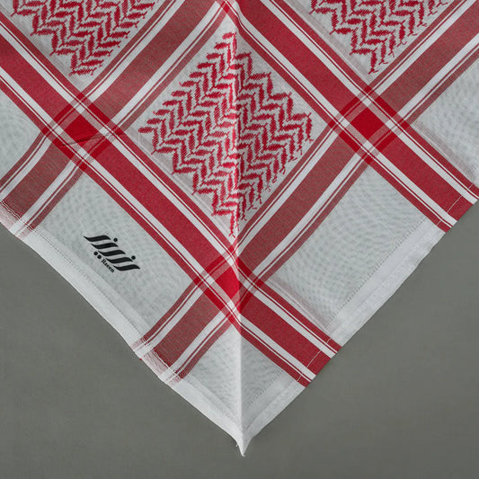 Rzeen Red Shemagh 303