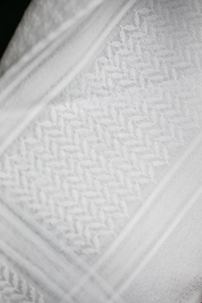 Shemagh AlMaraseem for Children - White