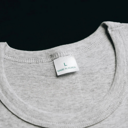 Top Underwear - Fitted - Korean - Light Grey