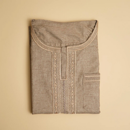 Classic Embroidered Home Dishdasha